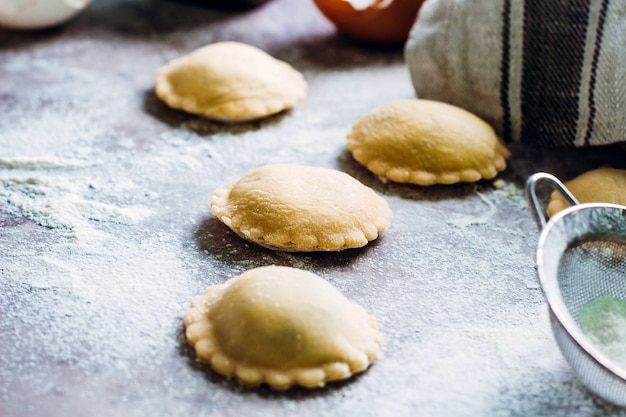 Comida Raw Ravioli