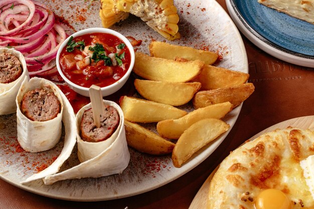 Foto comida del restaurante para el menú