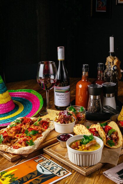 Foto comida del restaurante para el menú