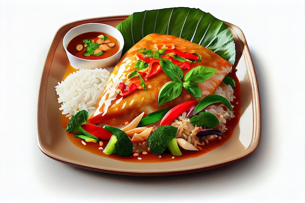 Comida tailandesa Khao Pad