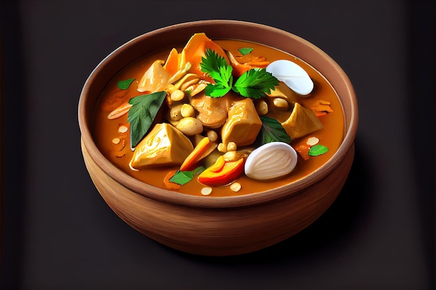 Comida Tailandesa Massaman Curry