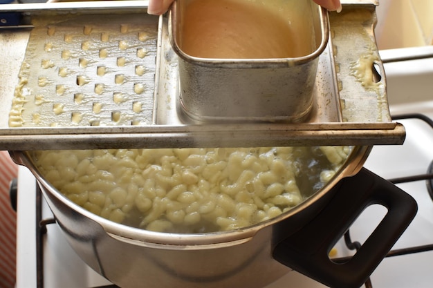 Comida típica alemana, Spaetzle casero o Nocken