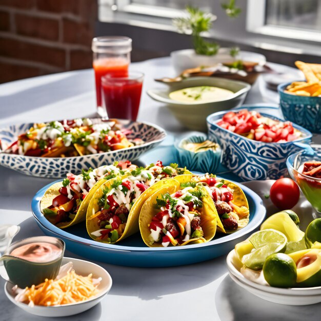 Comida tradicional mexicana de rua