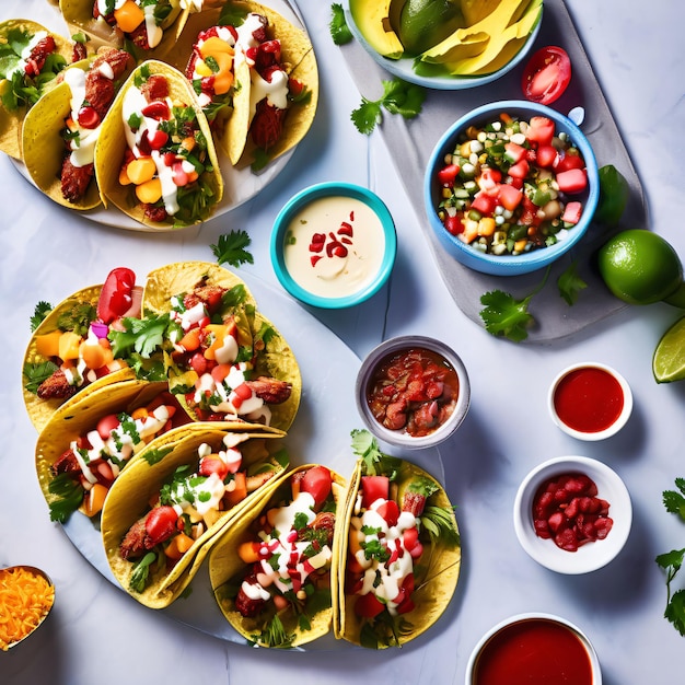 Comida tradicional mexicana de rua