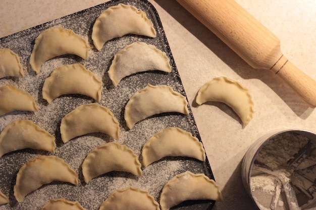 Comida tradicional ucraniana casera