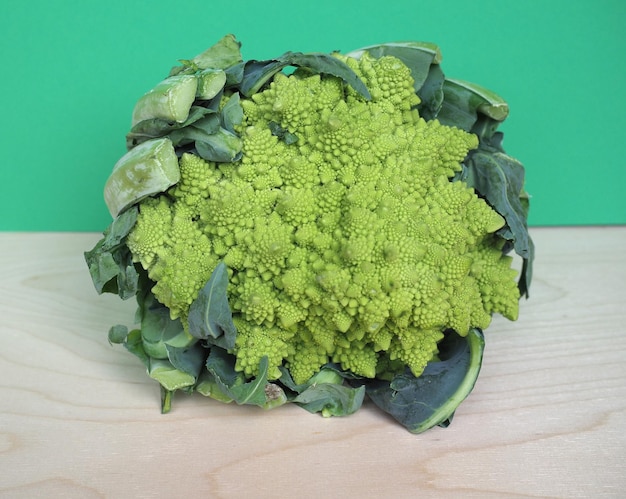 Comida de verduras de brócoli romanesco