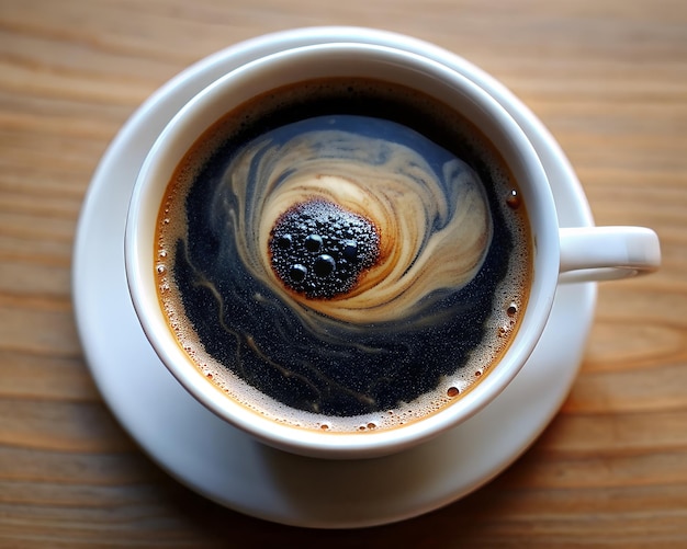 Comience su día con una taza de café reconfortante para despertar sus sentidos
