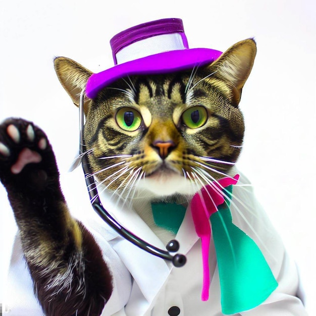 como gato médico gatos bonitos animais