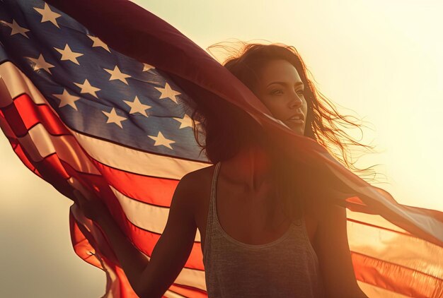 como hacer american freedom al estilo de la emotividad romantica