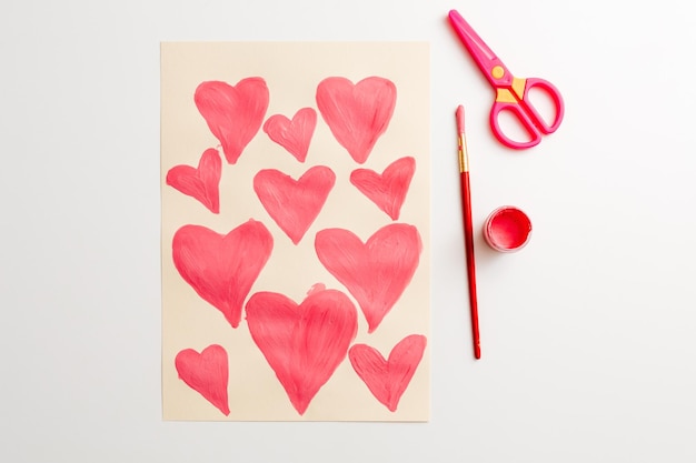 Cómo hacer un lindo corazón de papel para el día de San Valentín. Instrucciones fotográficas paso a paso. Paso 5