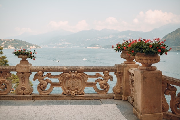 Como, Italia. Villa jardín Balbianello.