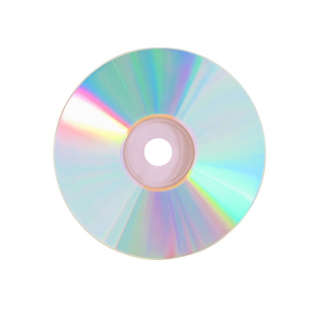 Compact Disc-CD isoliert