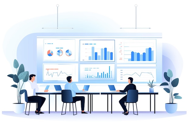 Company_Data_Presentation_Illustration