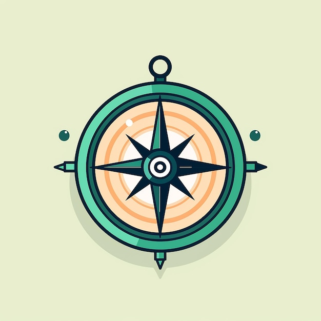 Foto compass_modern_line_icon_vector_line|art_cuteicon (icono de línea moderna y de línea vectorial)