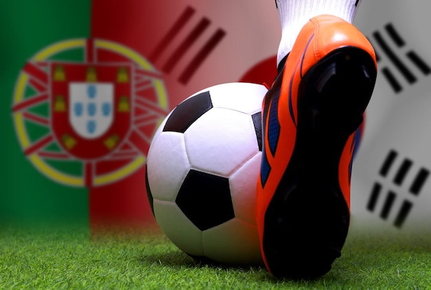 Competição da Taça de Futebol entre as nacionais portuguesas e nacionais da Coreia do Sul