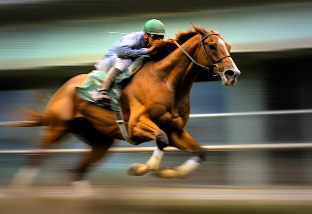 competição de corridas de cavalos