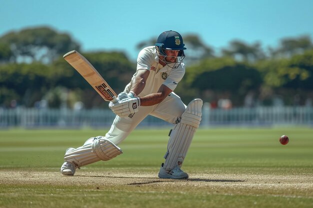 Foto competición de cricket infantil