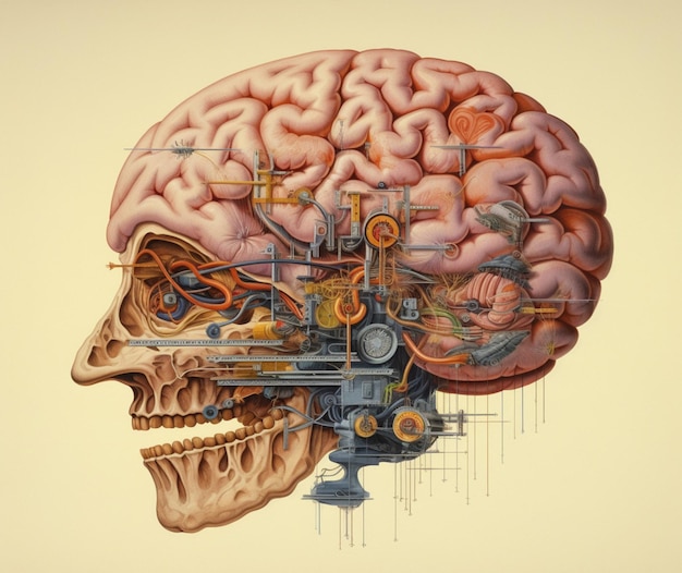 La complejidad del cerebro humano.