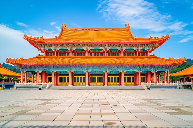 Foto complejo del gran salón taishan en taiwán