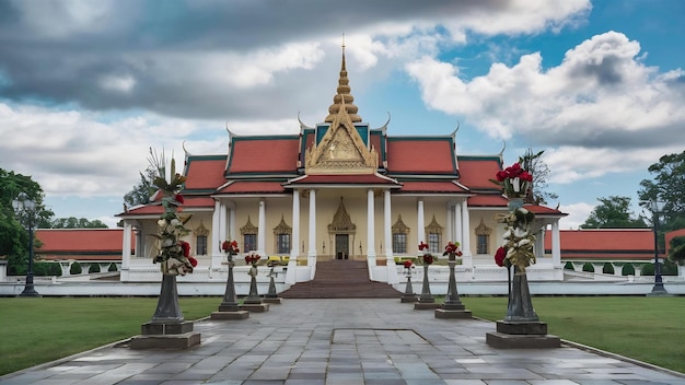 El complejo del palacio real de Phnom Penh