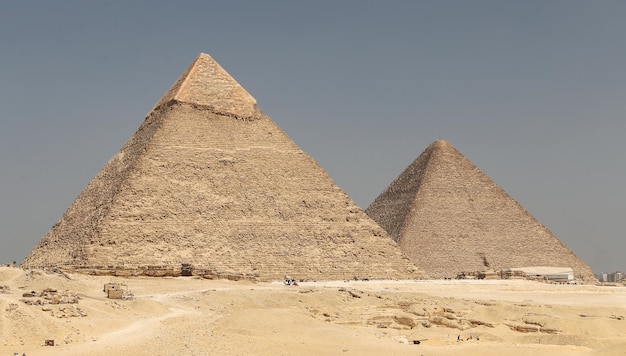 Complejo de la pirámide de Giza en El Cairo Egipto