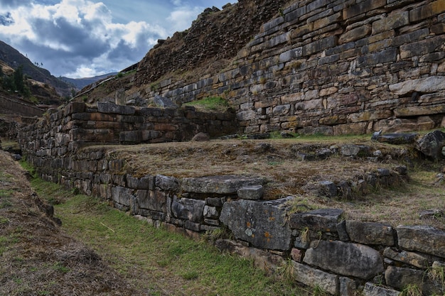 Complejo de templos de Chavin de Huantar, provincia de Ancash, Perú