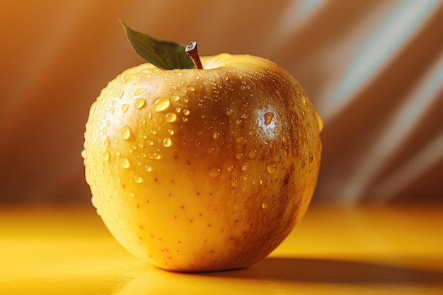 Composição da maçã amarela