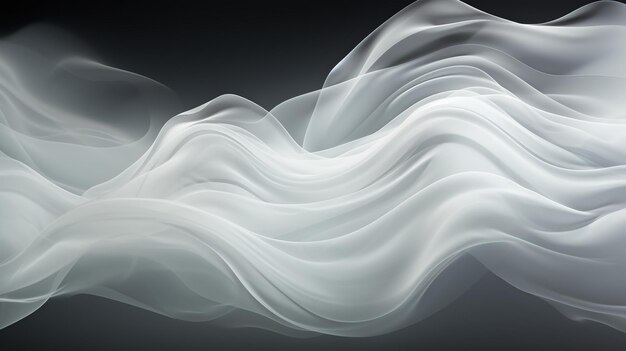 Composição de fotografia de design de fundo de fumaça Uma dança hipnotizante de elementos visuais