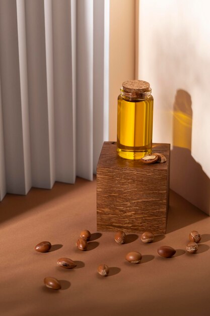 Composição do óleo de argan natural