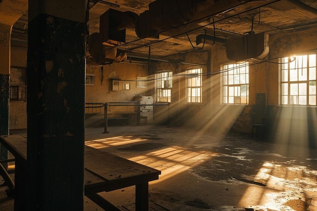 Composição dos holofotes do ringue de boxe