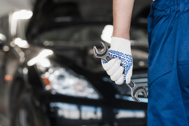 Foto composição mecânica moderna de automóveis