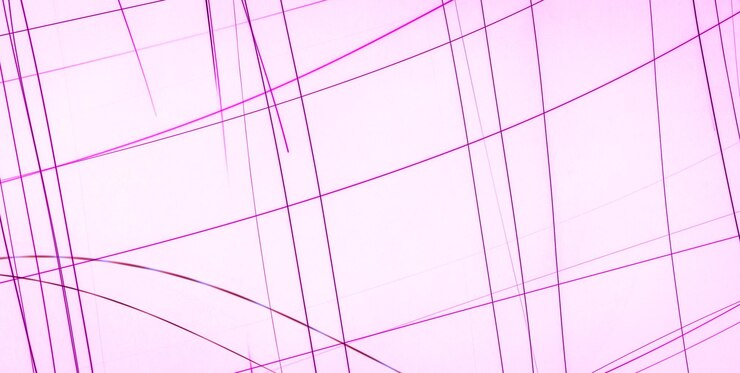 Foto composición abstracta de líneas rosadas y púrpuras que se cruzan