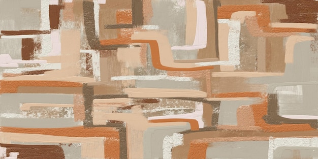 Composición abstracta moderna con tonos naturales suaves Perfecta para interiores carteles impresiones y diseños Textura minimalismo y una elegante paleta de colores para un aspecto sofisticado