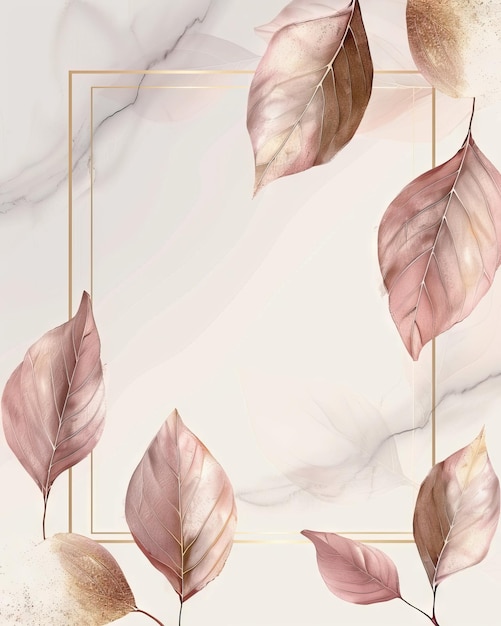 Composición de flores Flores rosadas en un fondo rosa suave Concepto de primavera y verano Espacio de copia de colocación plana Ilustración generada por IA