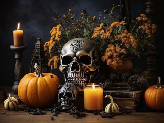 Composición de halloween