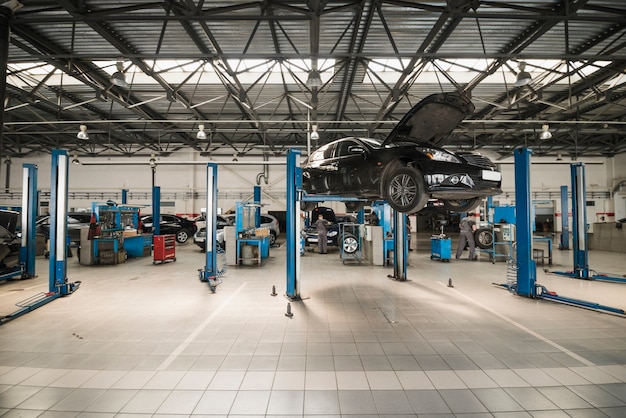 Composición mecánica moderna de los automóviles