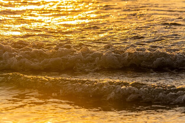 Composición de la naturaleza de fondo puesta de sol sol y mar