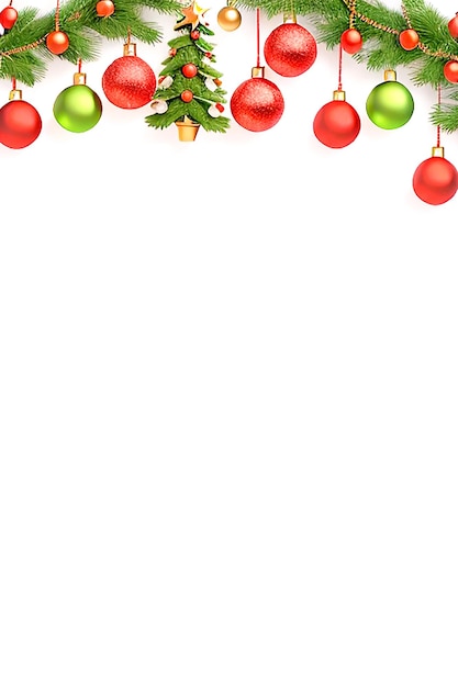 Composición vectorial realista de Navidad generada por la IA