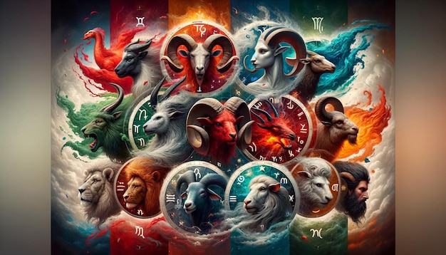Composición del zodiaco 3
