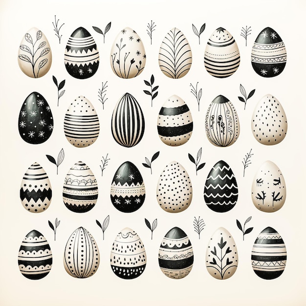 Composiciones de huevos de Pascua