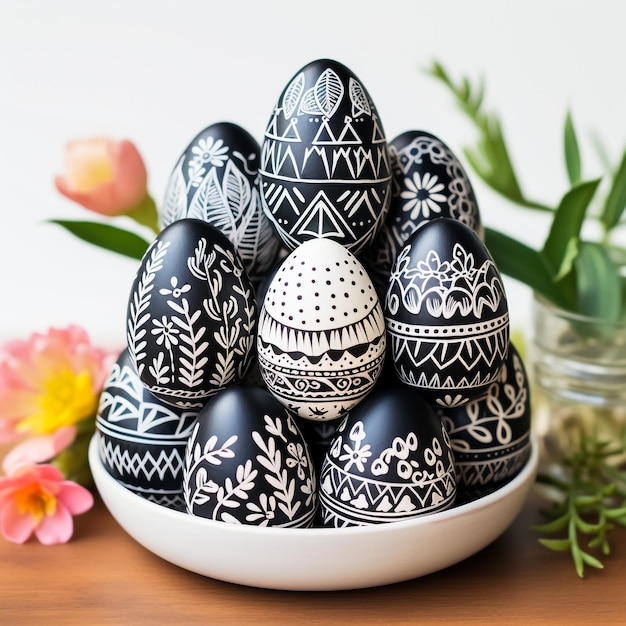 Composições de ovos de Páscoa