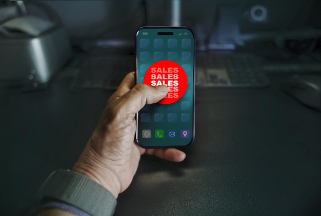 Comprar para las ventas con su teléfono inteligente