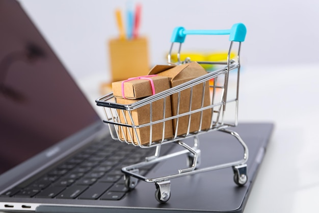 Compras y compras concepto de venta y descuento.