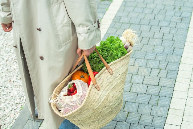 Compras ecológicas sin desperdicios en la ciudad