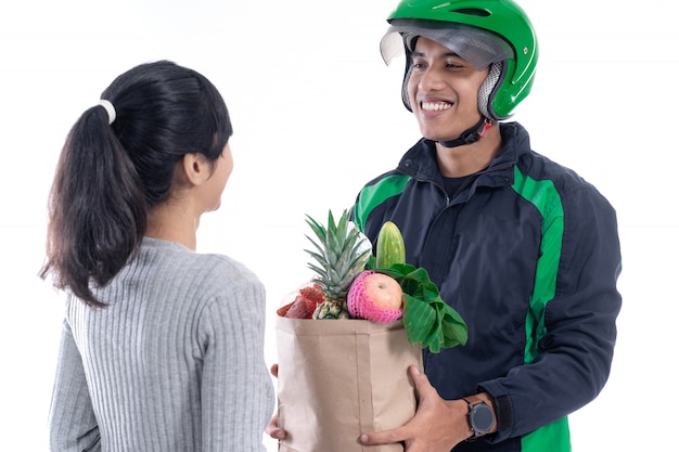 Compras en línea aisladas