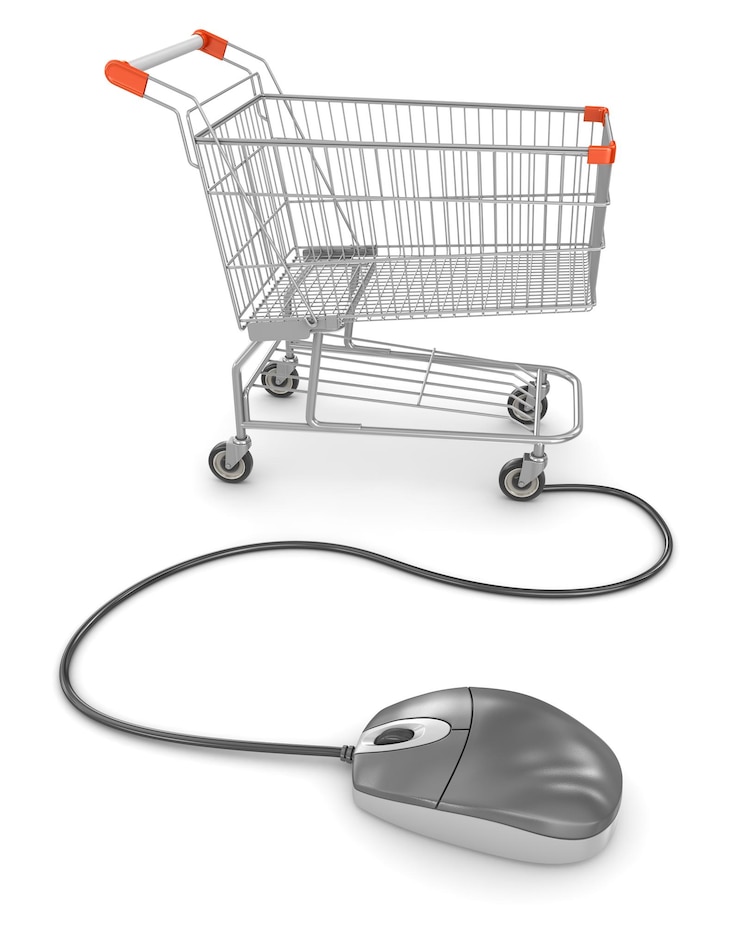 Foto las compras en línea
