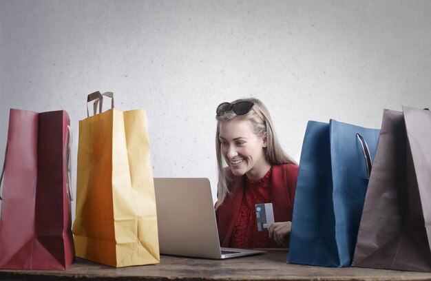 Compras on-line é divertido