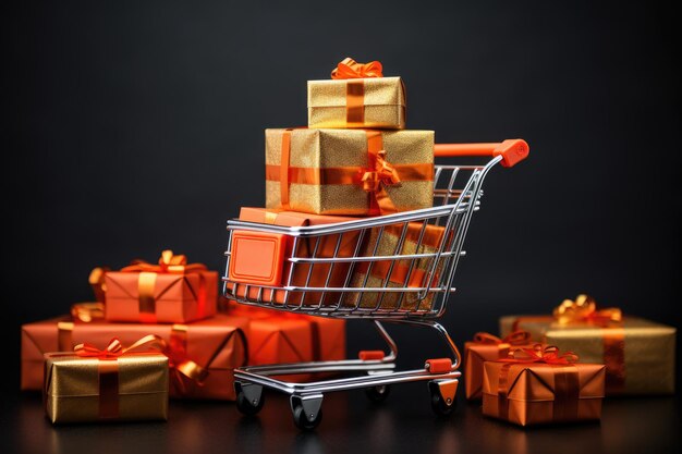 Compras online apresentam carrinho cheio Black Friday e Cyber Monday