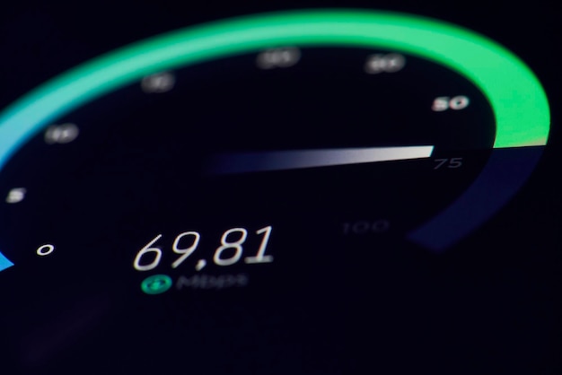 Comprobación de la velocidad de Internet