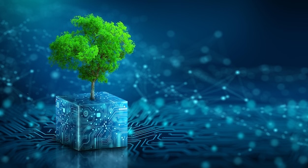 Computación verde Tecnología verde Tecnología verde CSR y ética de las TI Concepto
